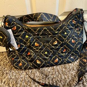 LUG Winger 2 piece Hobo bag in Songbirds gray